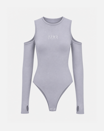 ARMO Cut-Out Bodysuit Gris