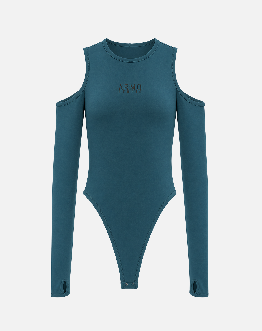 ARMO Cut-Out Bodysuit Azúl Petróleo