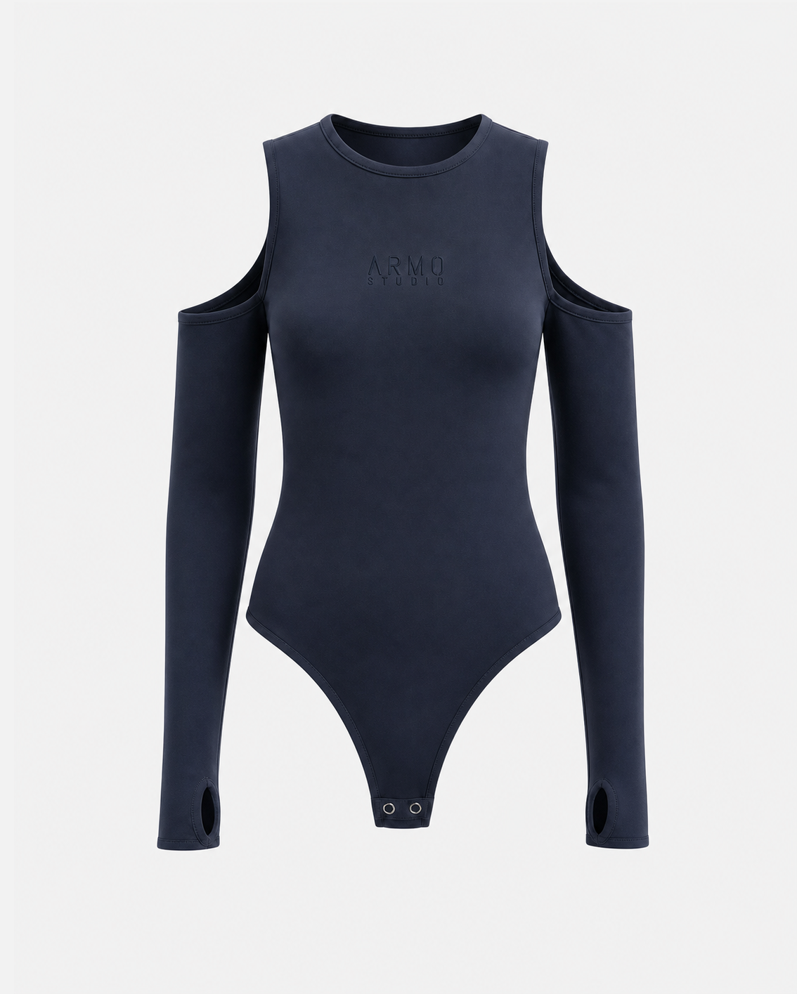 ARMO Cut-Out Bodysuit Azul oscuro