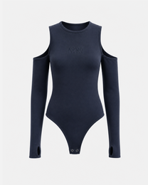 ARMO Cut-Out Bodysuit Azul oscuro