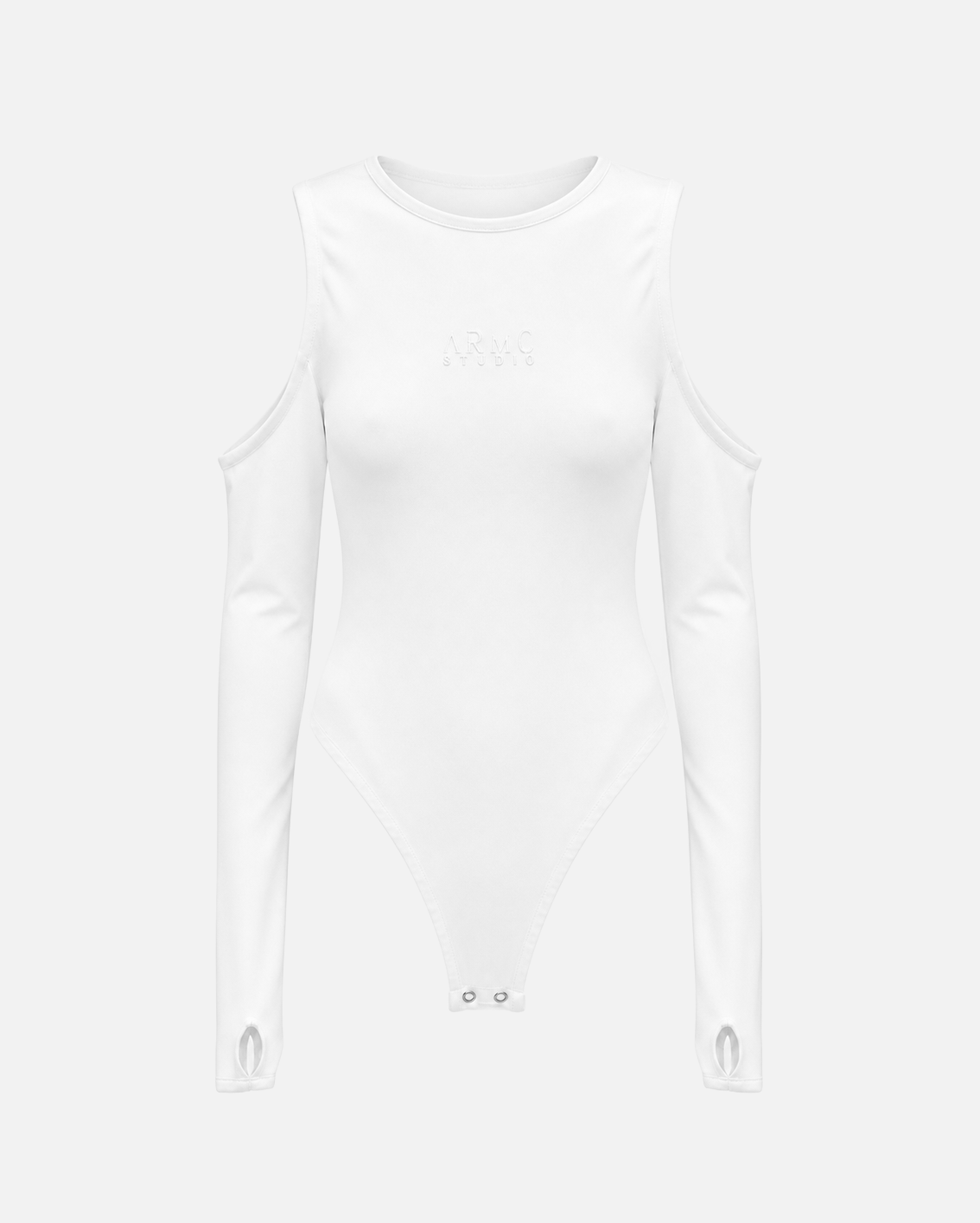 ARMO Cut-Out Bodysuit blanco