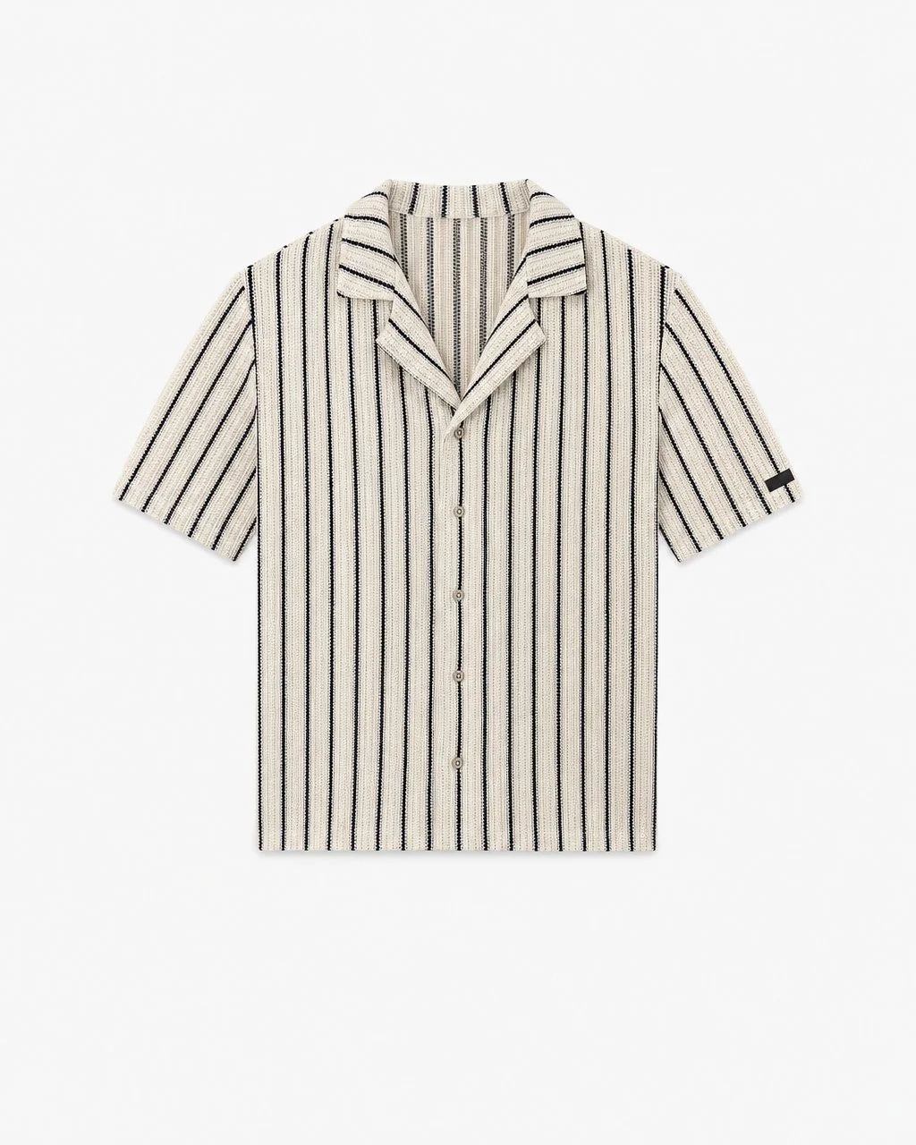 stripes shirt beige