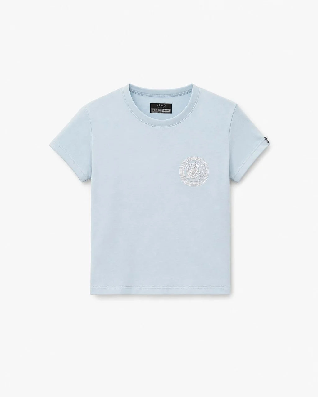 camiseta mujer azul
