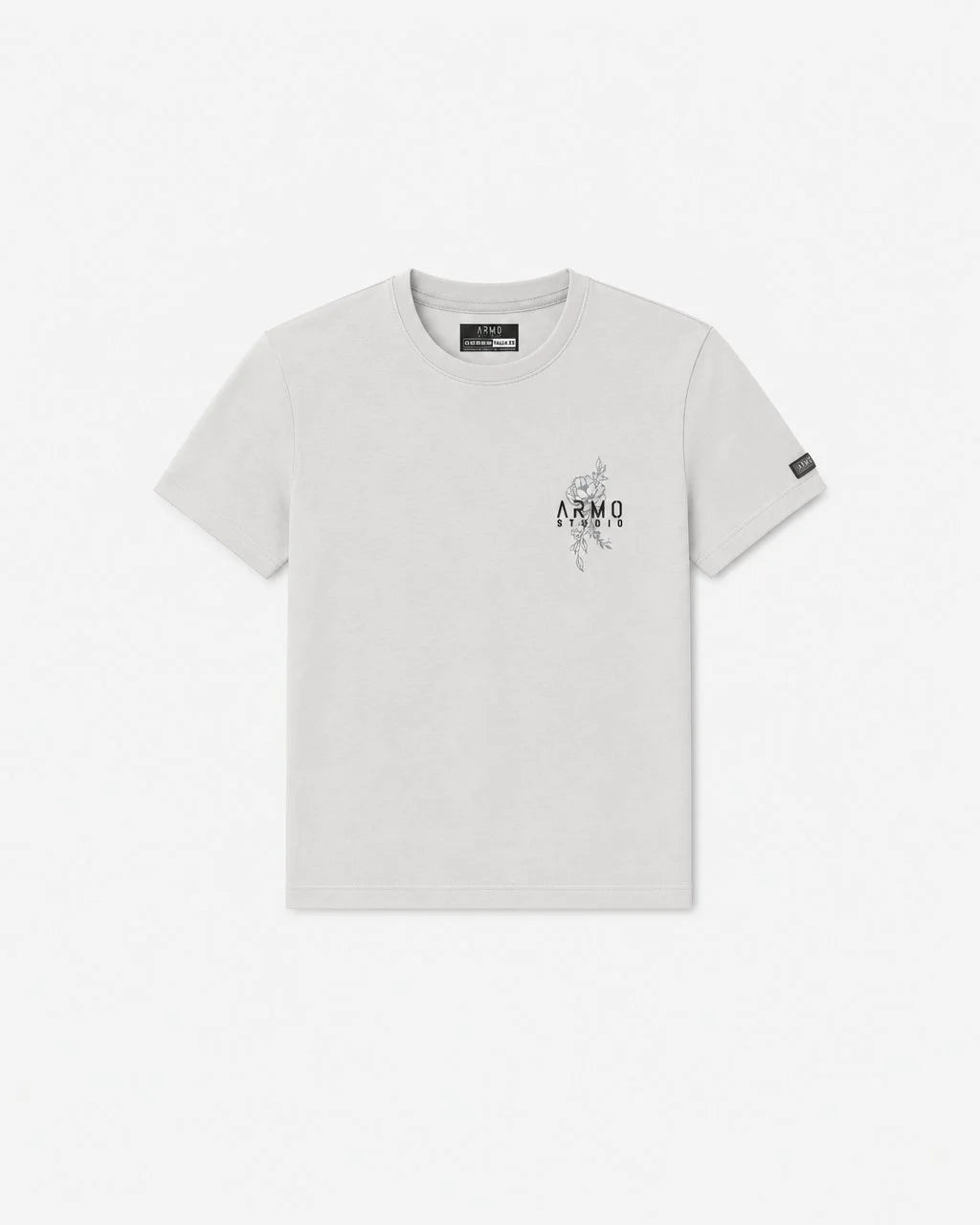 camiseta mujer gris