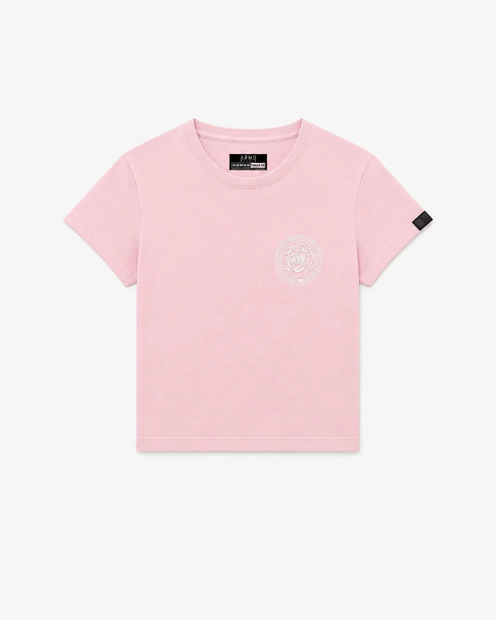 camiseta mujer rosada