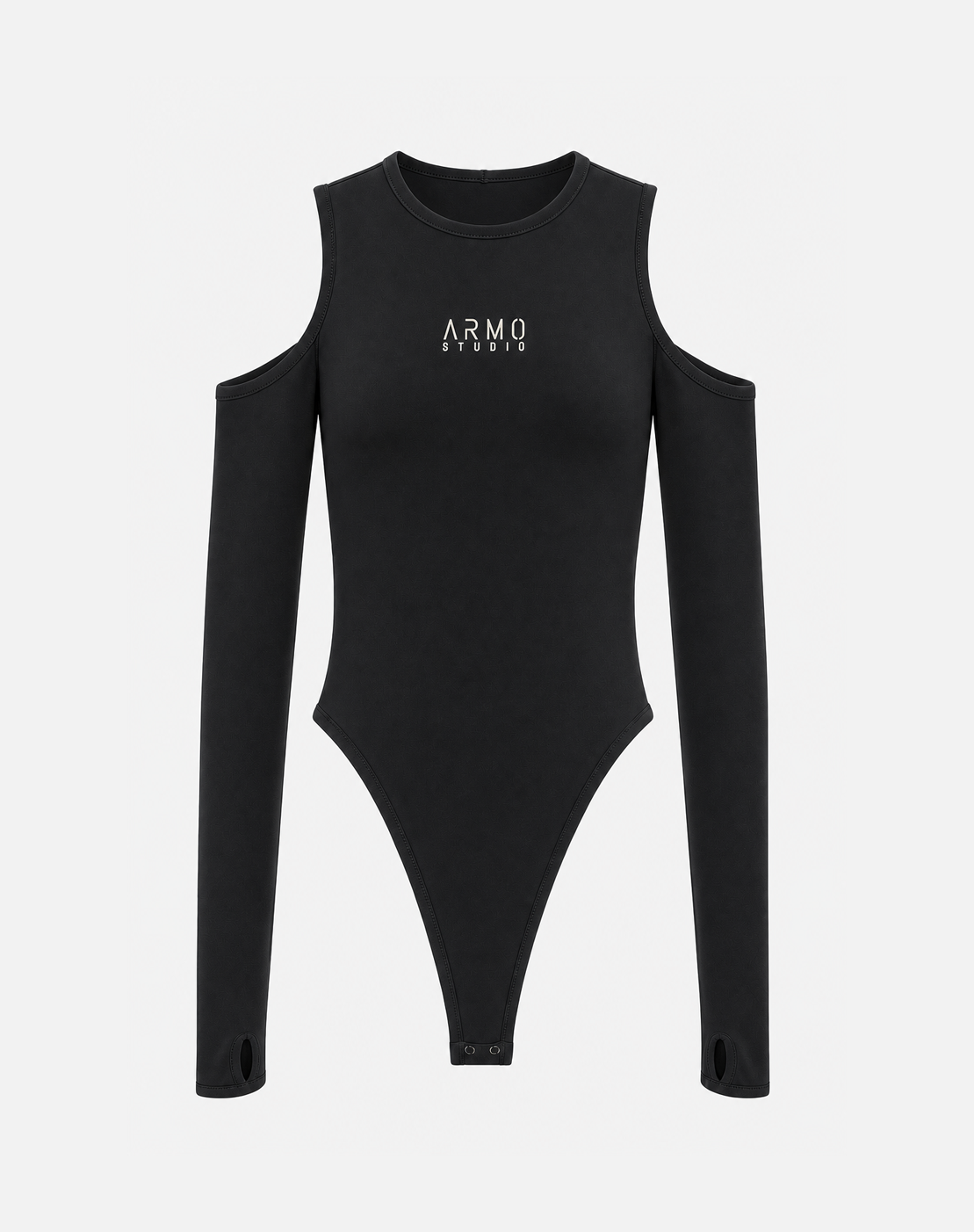 ARMO Cut-Out Bodysuit negro