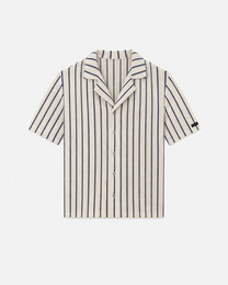 Stripes/Navy Relaxed Fit Shirt