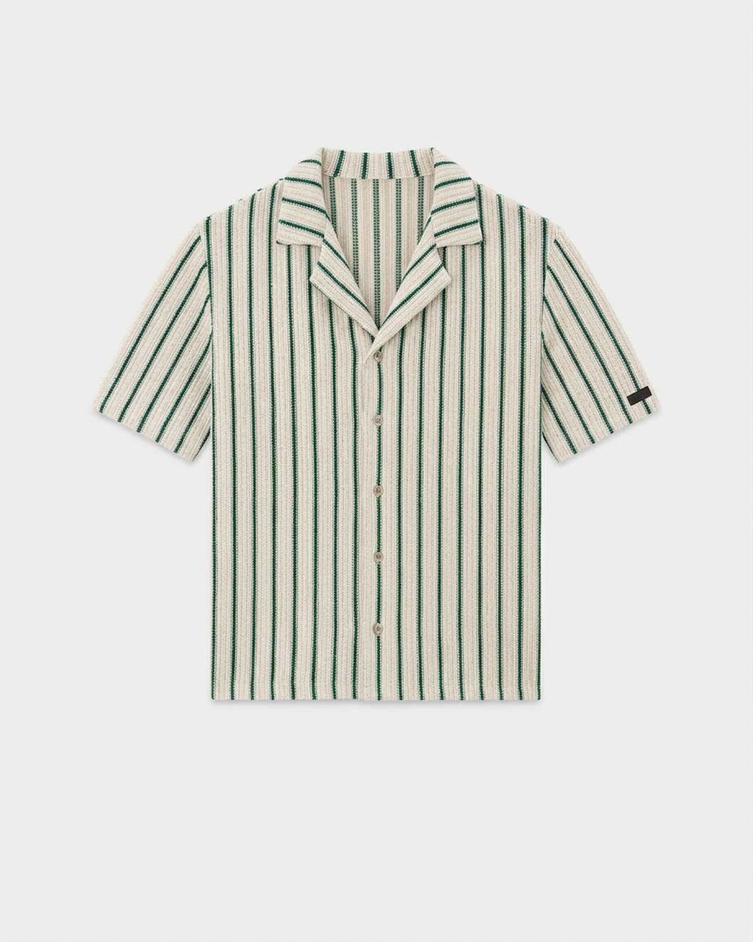 Stripes/Green Relaxed Fit Shirt