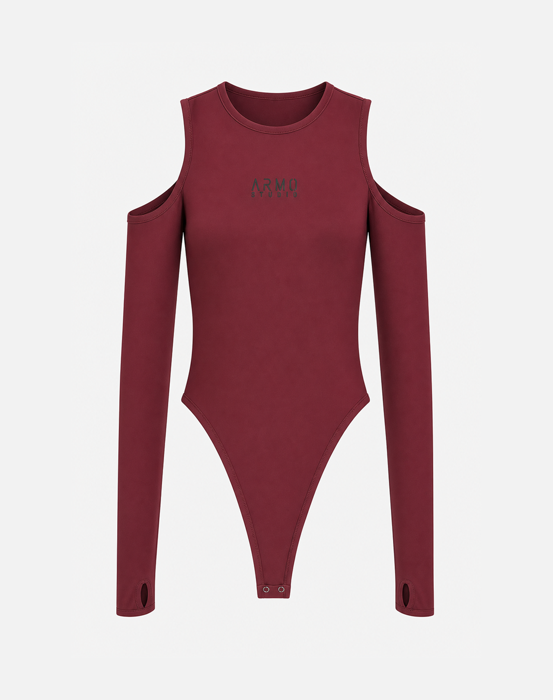 ARMO Cut-Out Bodysuit Vino