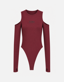 ARMO Cut-Out Bodysuit Vino